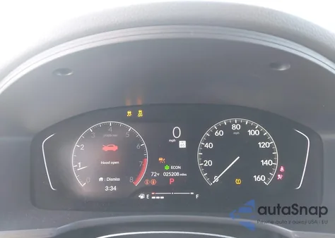 2022 Honda Civic Sport из США, поврежденный, VIN 2HGFE2F55NH593675